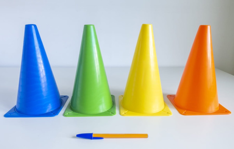 Duże Pionki XXL do gry - 23 cm wysokości (4 szt.)