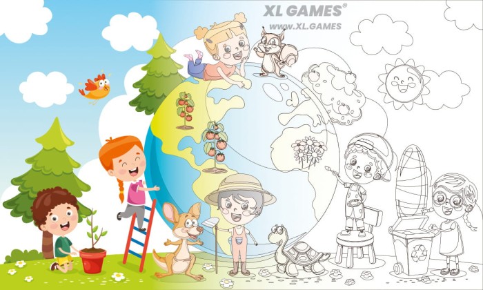 Kolorowanka XL (Ekologia 2)