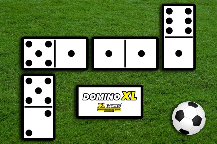 Domino XL - Tradycyjne (oczka)