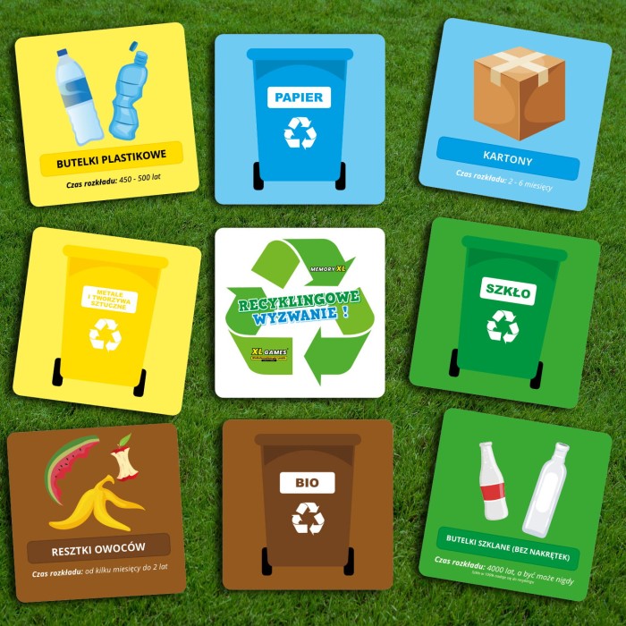 Memory XL - Recyklingowe Wyzwanie (Segregacja Odpadów)